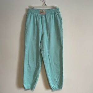 VTG 80s Revival CHIC Pants Med Mint Seafoam Green Jogger Jean